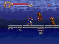 une photo d'Ã©cran de Castlevania- Vampire s Kiss sur Nintendo Super Nes